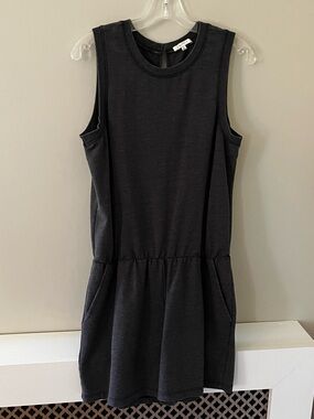 Z Supply Black Ribbed-Neck Knit Top